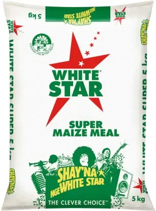 WHITE STAR SUPERMAIZE MEAL POLY 5 KG
